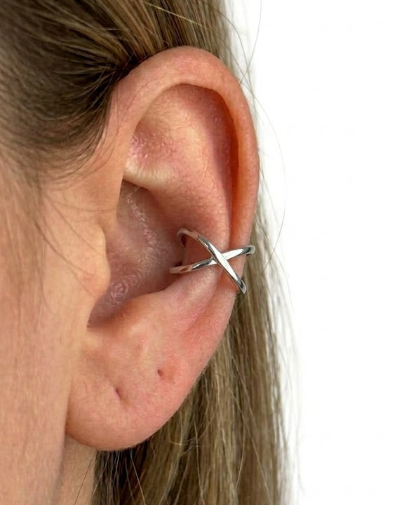 Ear cuff Cruzado